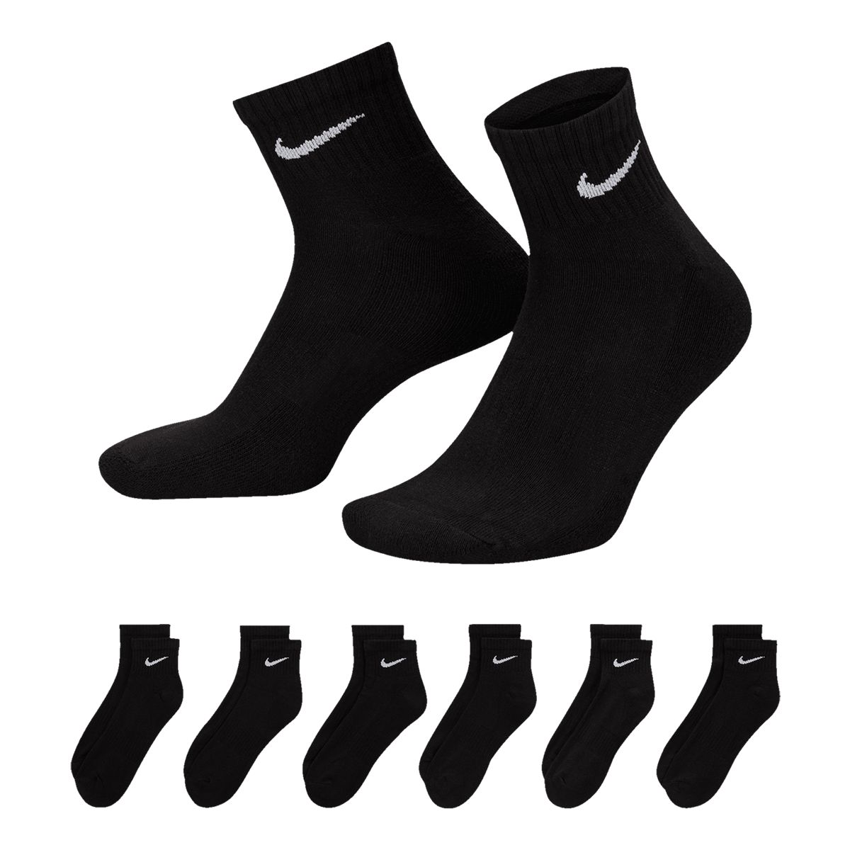 Nike Boys' Dri-FIT® YA Everyday Cushioned Ankle Socks - 6 Pack