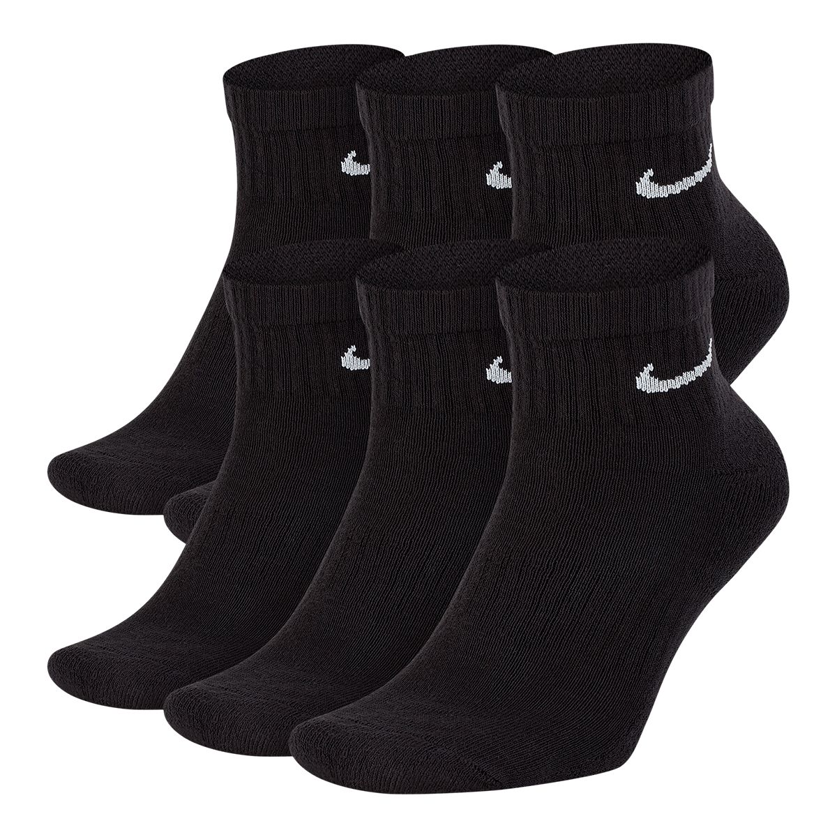 Nike Boys' YA Everyday Cushioned Ankle Socks - 6 Pack | SportChek