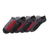 adidas Kids' Angle Stripe No Show Socks - 6 pk Side_Left