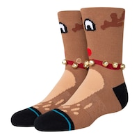 Stance Boys' Holiday Reiny SZN Socks Front_Angled_Left