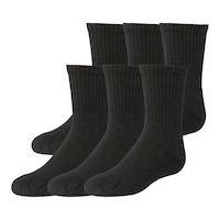 FWD Youth Crew Sock - 6 Pack Front_Angled_Left