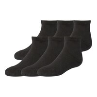 FWD Youth Mesh Quarter Crew Socks 6 Pack Front_Angled_Left