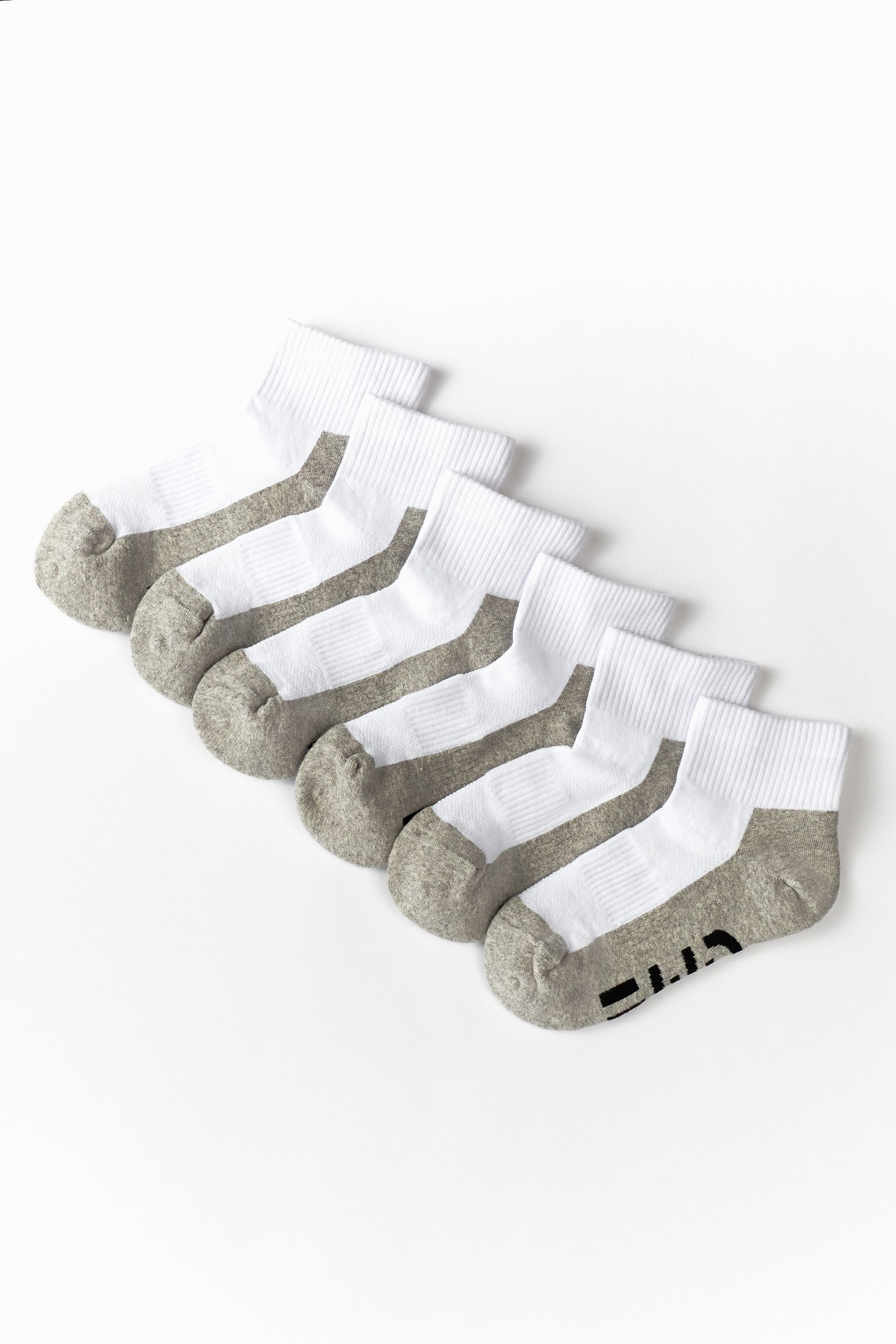 FWD Youth Mesh Quarter Crew Socks 6 Pack