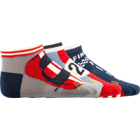 Ripzone Kids' Racing Is Life No Show Socks - 3 pk Side_Right