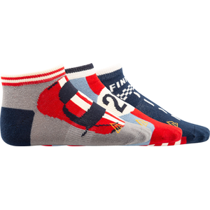 Ripzone Kids' Racing Is Life No Show Socks - 3 pk