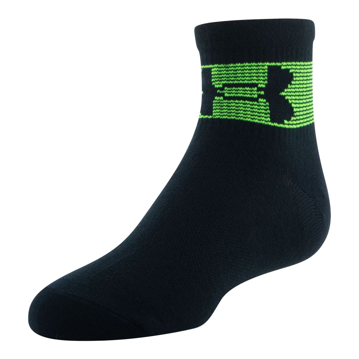 Under Armour Kids' Essential Quarter Socks - 6 pk