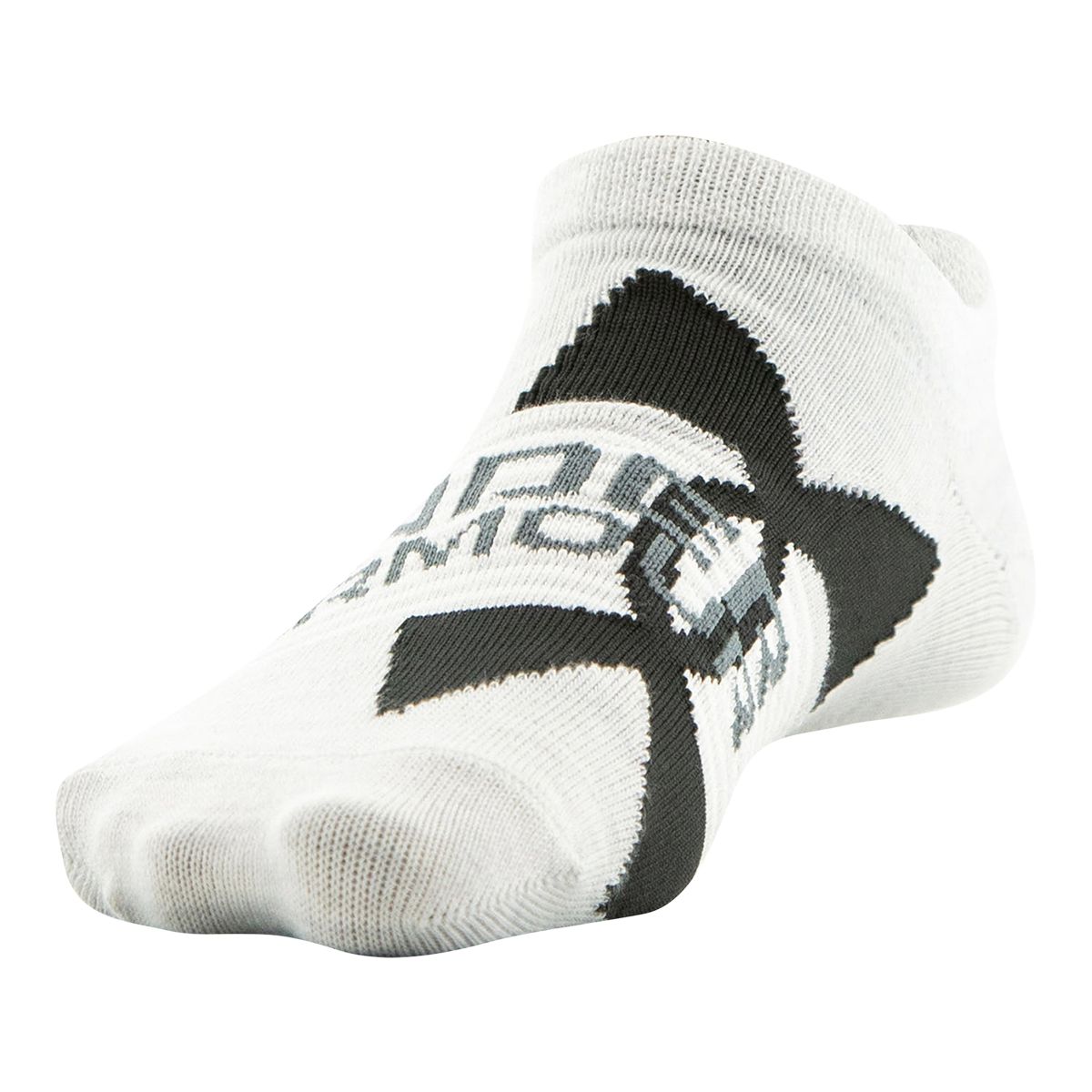 Under Armour Boys' Essential No Show Socks - 6 Pack