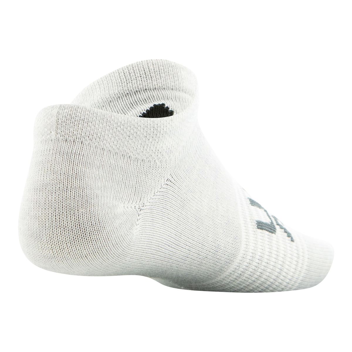 Under Armour Boys' Essential No Show Socks - 6 Pack