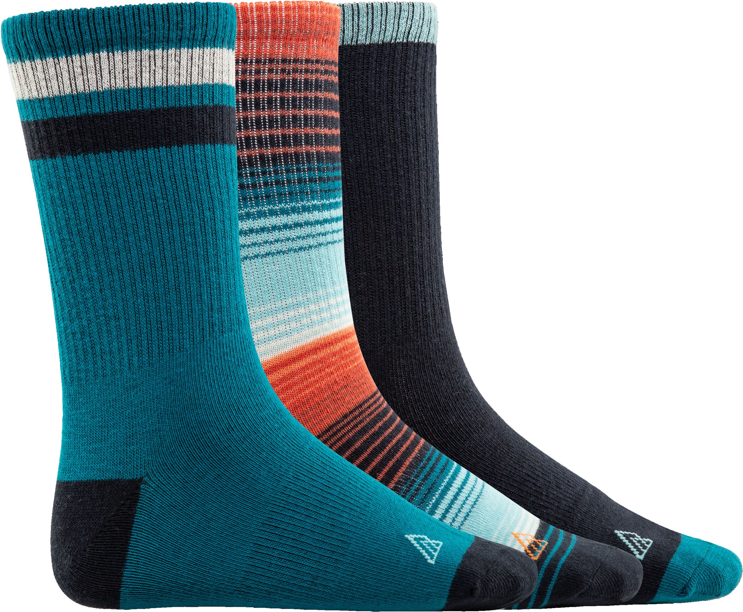 Ripzone Kids' Blanket Graphic Crew Socks - 3 pk