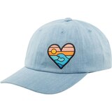 Ripzone Kids' Selene Curved Brim Denim Hat Front_Three_Fourths_Angled_Left