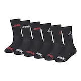 Jordan Boys' Legend Ankle Socks - 6 Pack Front_Angled_Left