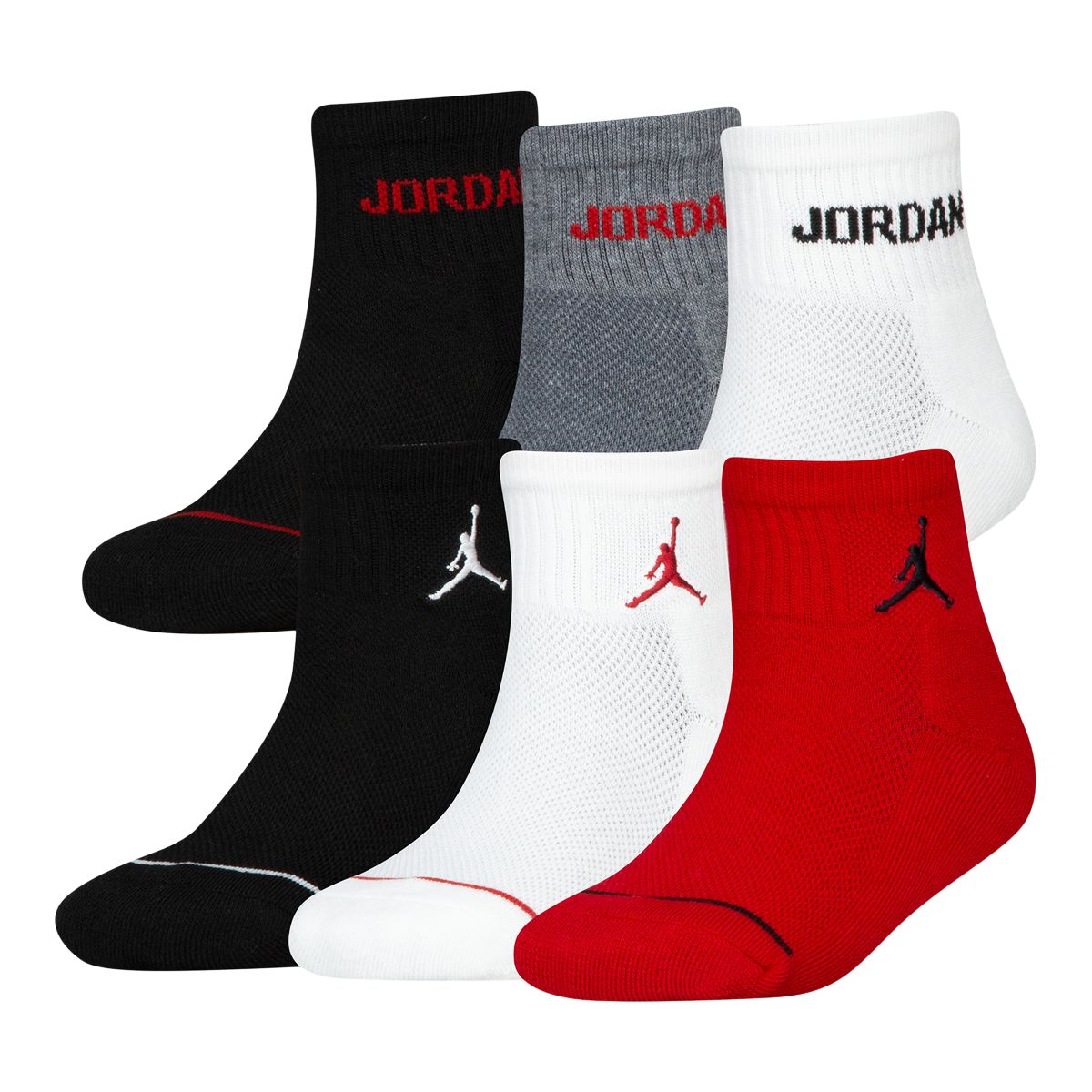 Jordan Boys' Legend Ankle Socks - 6pk