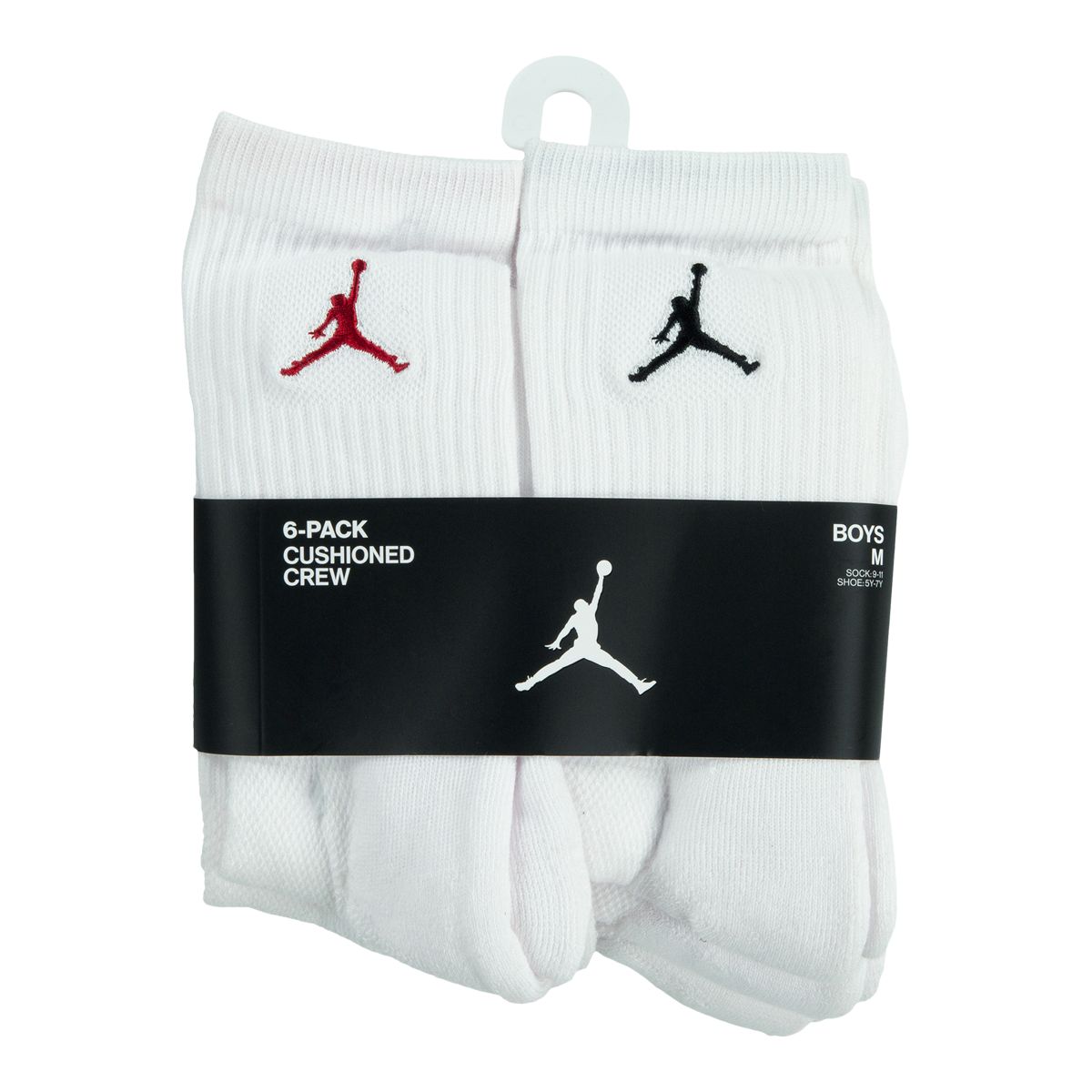 Jordan Boys' Legend Crew Socks - 6pk