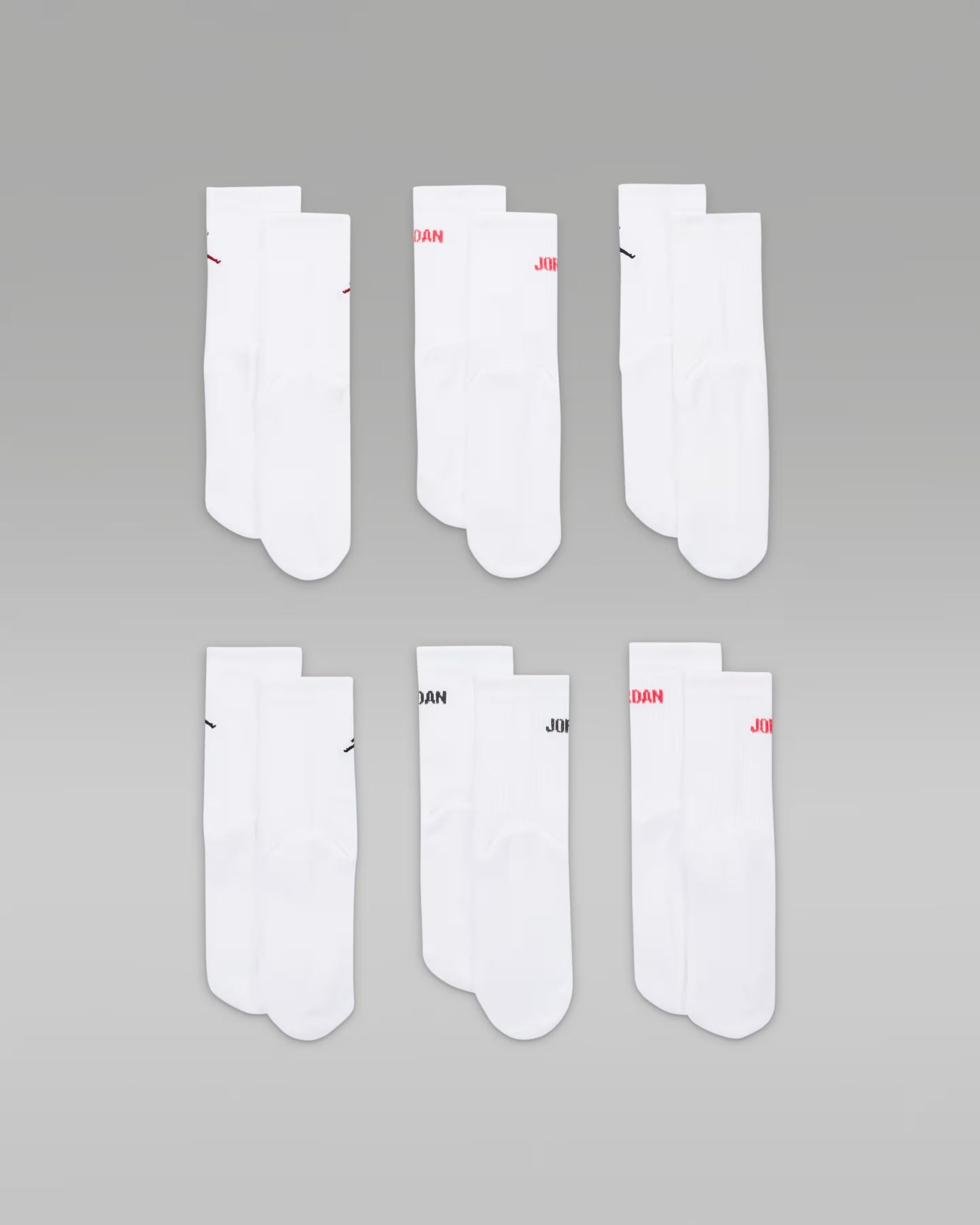 Jordan Boys' Legend Crew Socks - 6pk