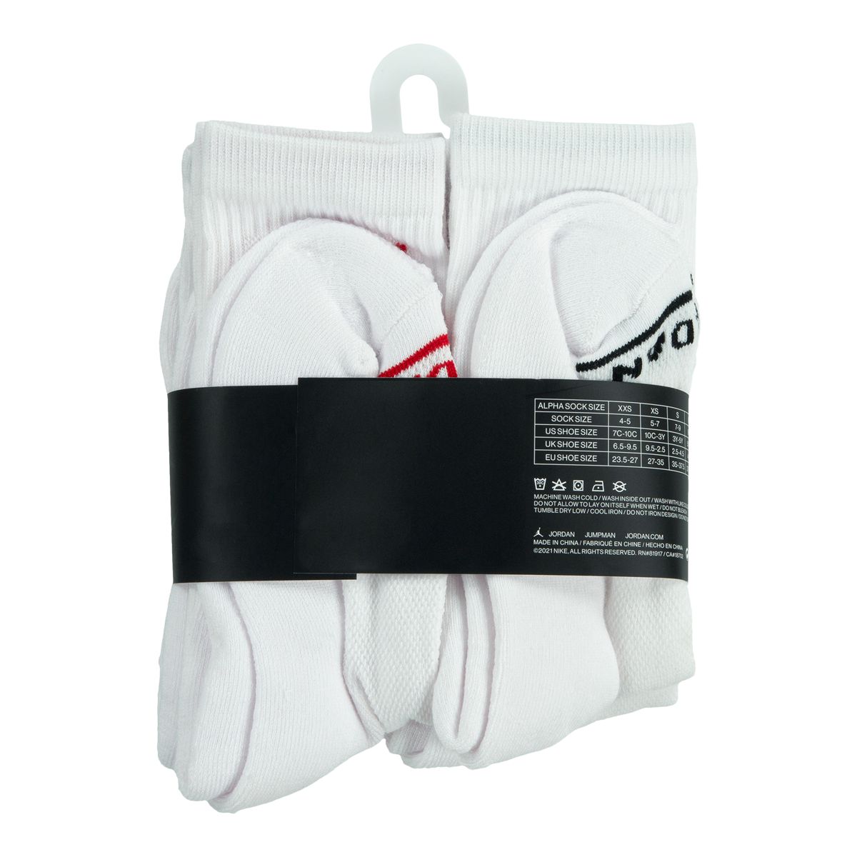 Jordan Boys' Legend Crew Socks - 6pk