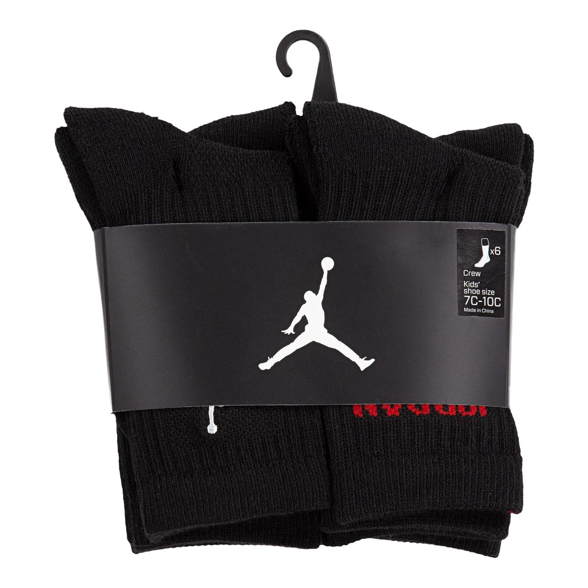 Jordan Boys' Legend Crew Socks - 6 Pack