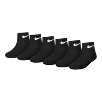 Nike Boys' Mesh Cushioned Ankle Socks - 6 Pack Front_Angled_Left