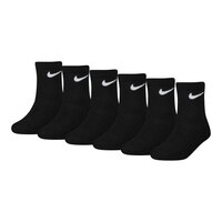 Nike Boys' Mesh Cushioned Crew Socks - 6 Pack Front_Angled_Left