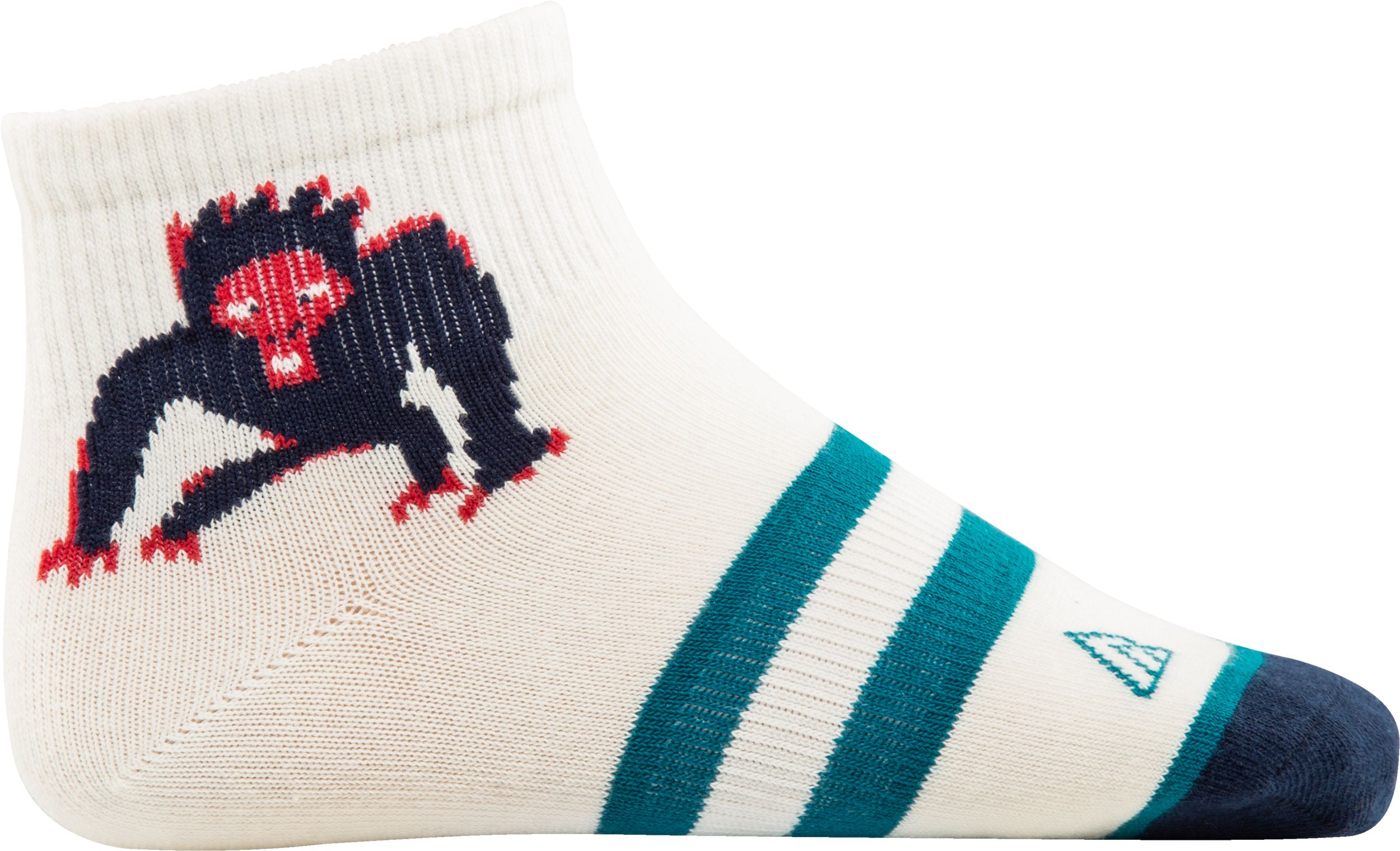 Ripzone Kids' Wild Nature Quarter Crew Socks - 3 pk