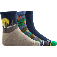 Ripzone Kids' Quarter Crew Socks - 3 pk Side_Right