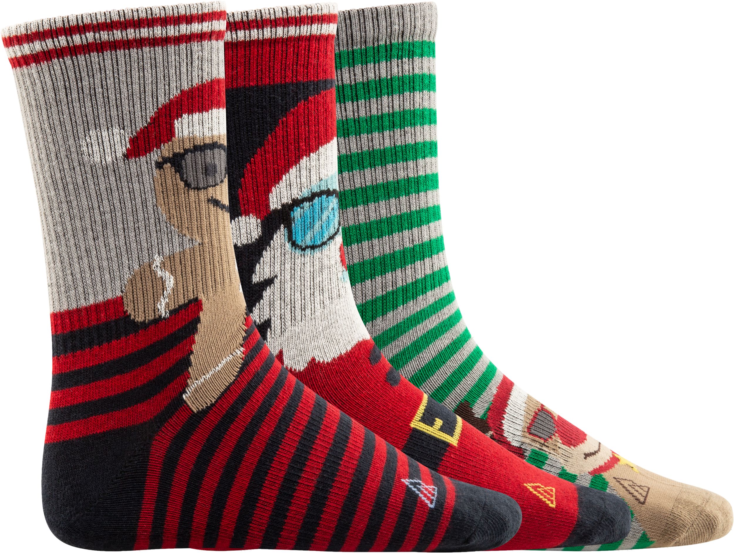 Ripzone Boys' HD Crew Socks - 3 Pack