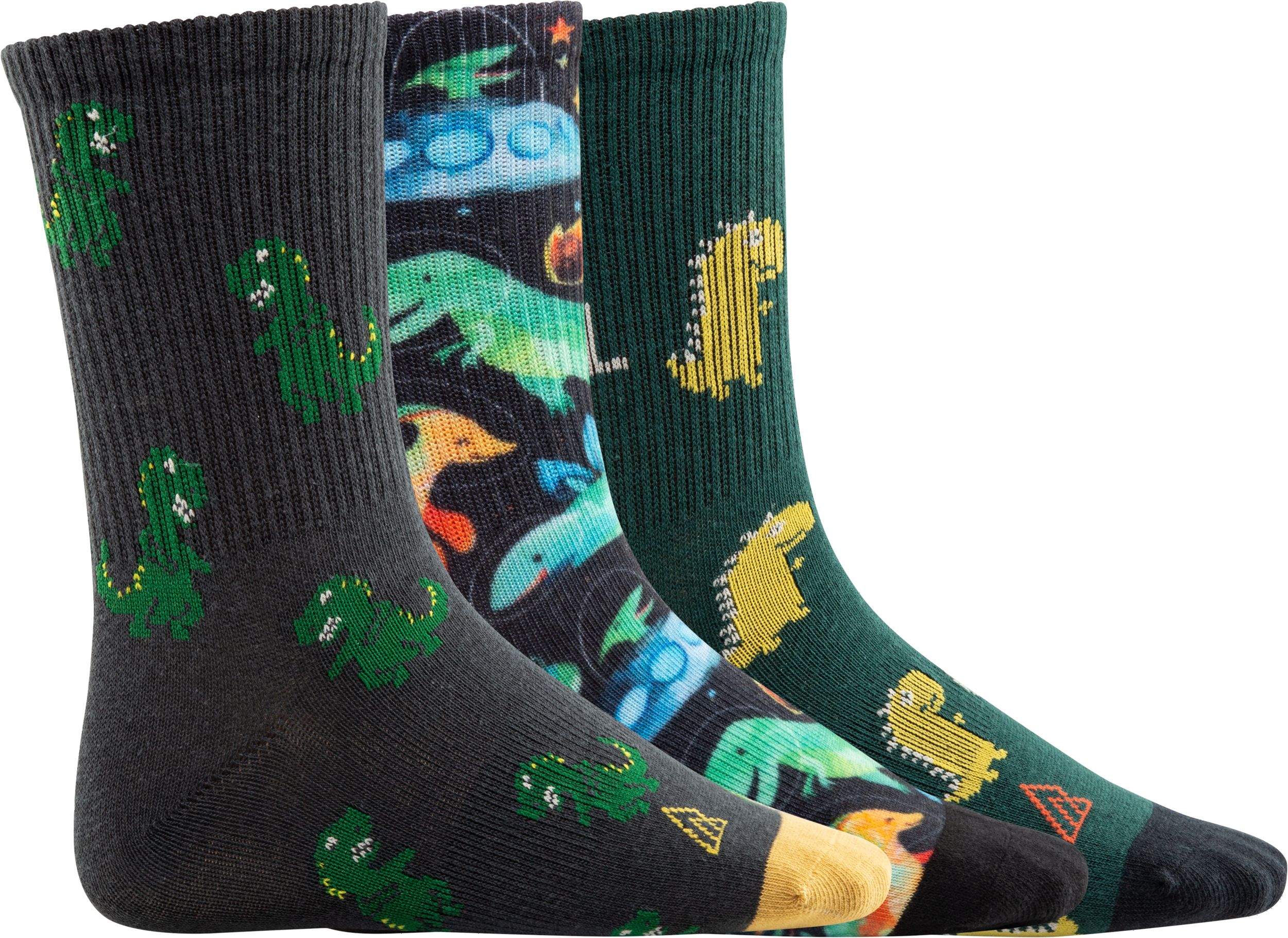 Ripzone Kids' Rebel Crew Socks - 3 pk