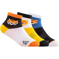 Ripzone Kids' Big Cat Quarter Crew Socks - 3 pk Side_Right