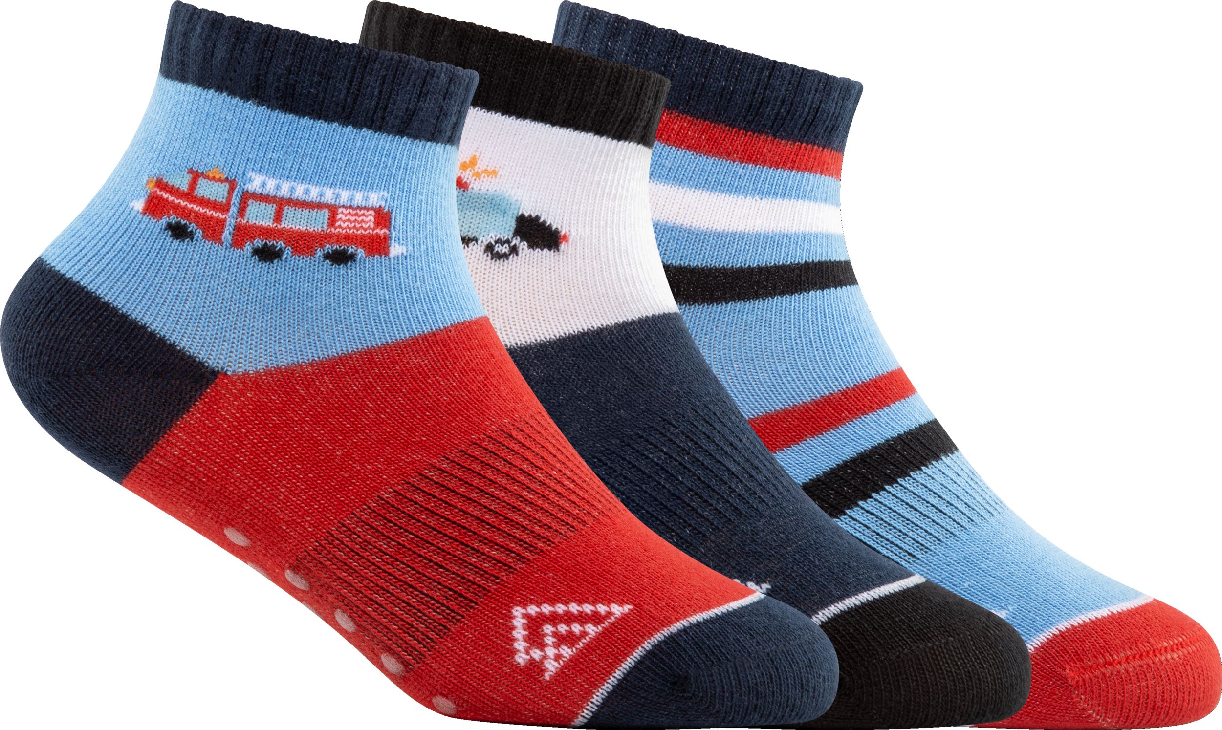 Ripzone Kids' Quarter Crew Socks - 3 pk