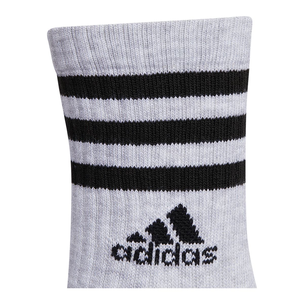 adidas Kids' Cushioned Crew Graphic Socks - 6 pk