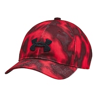 Under Armour Kids' Blitzing Adjustable Cap Front_Three_Fourths_Angled_Left