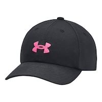 Under Armour Girls' Blitzing Adjustable Hat Front_Three_Fourths_Angled_Left