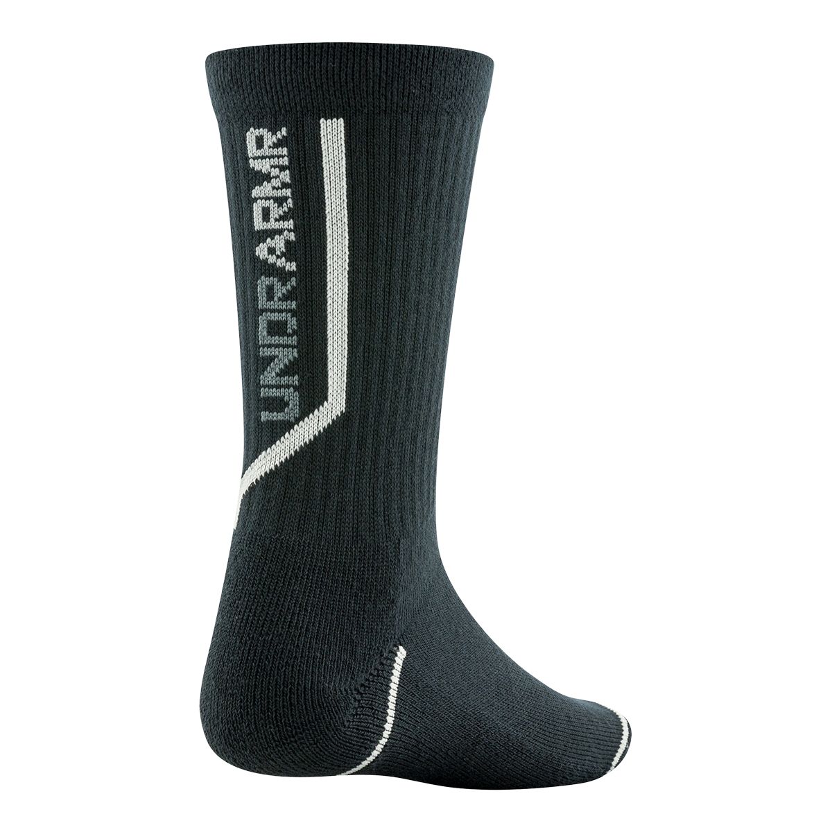 Under Armour Kids’ Phenom 5.0 Crew Socks - 3 pk