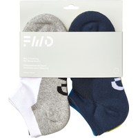 FWD Boys' Athletic No Show Socks - 6 Pack Front_Flat