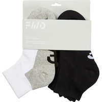 FWD Youth Mesh Quarter Crew Socks - 6 Pack Front_Flat