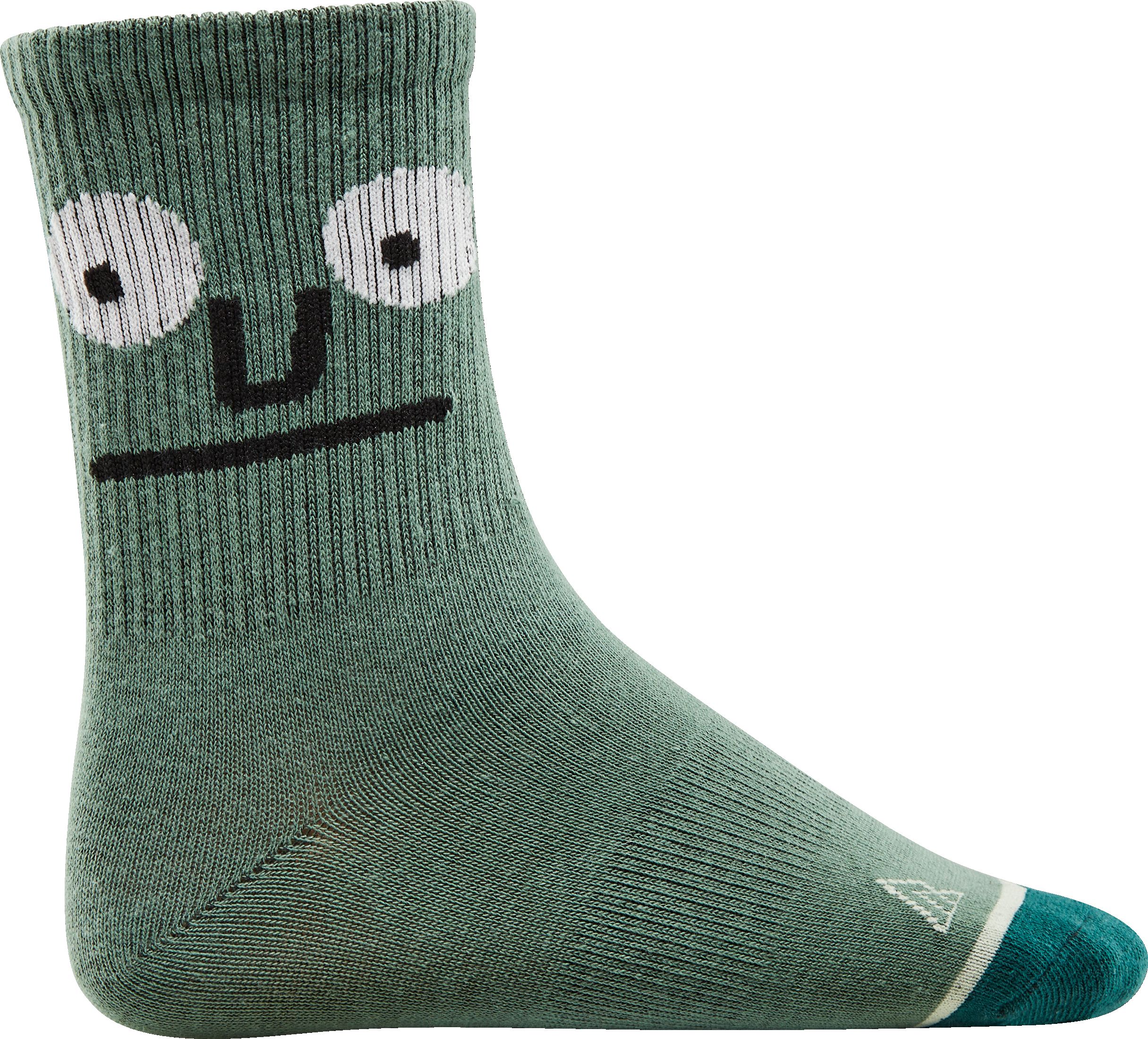 Ripzone Kids' Faces Crew Socks - 3 pk