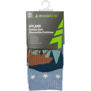 Woods Boys' Hyland Outdoor Crew Socks
