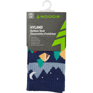 Woods Girls' Hyland Outdoor Crew Socks