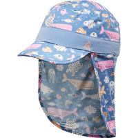 Ripzone Kids' Mara All Over Print Sunblock Hat Front_Angled_Left