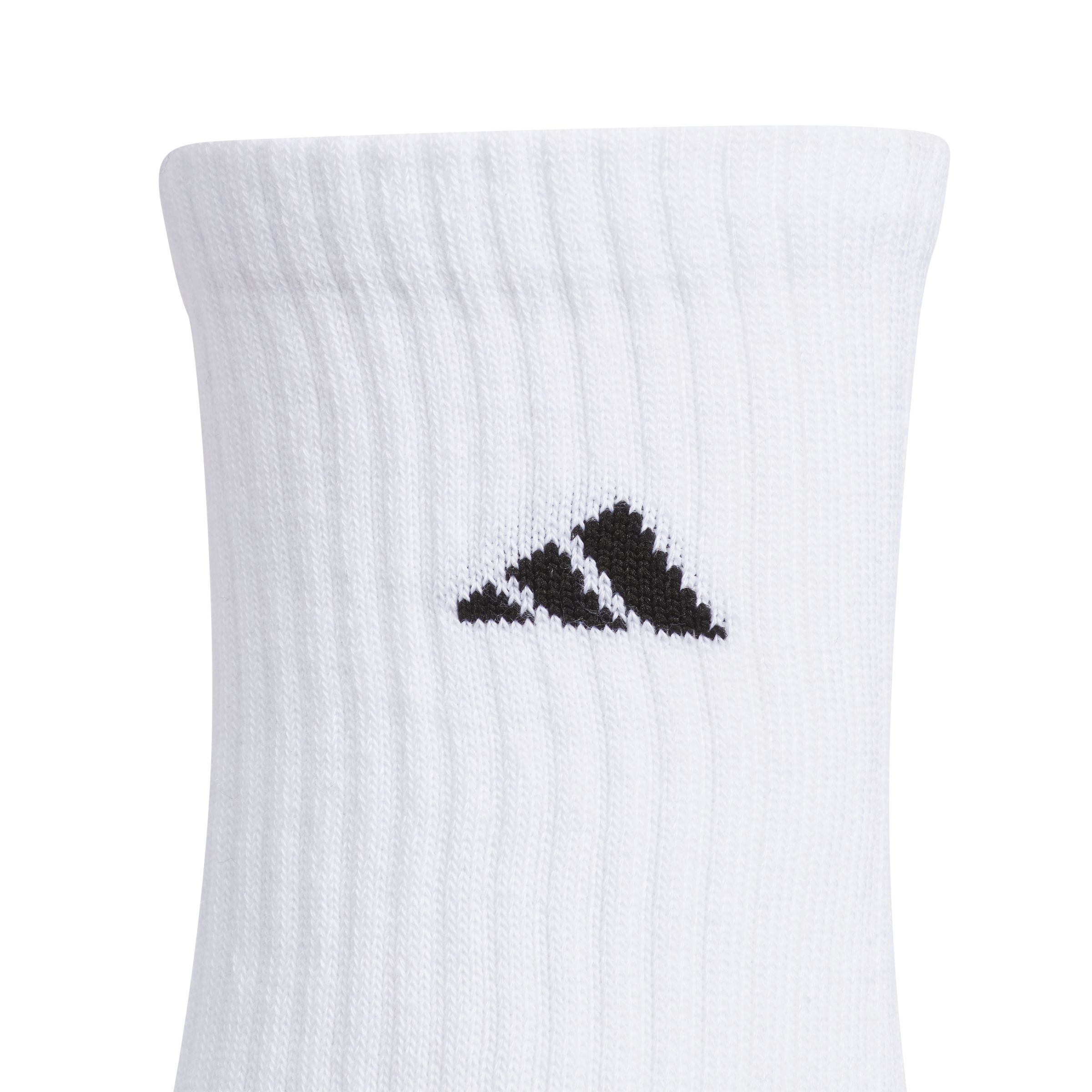 adidas Kids' YA Cushioned&nbsp;Crew Socks - 6pk