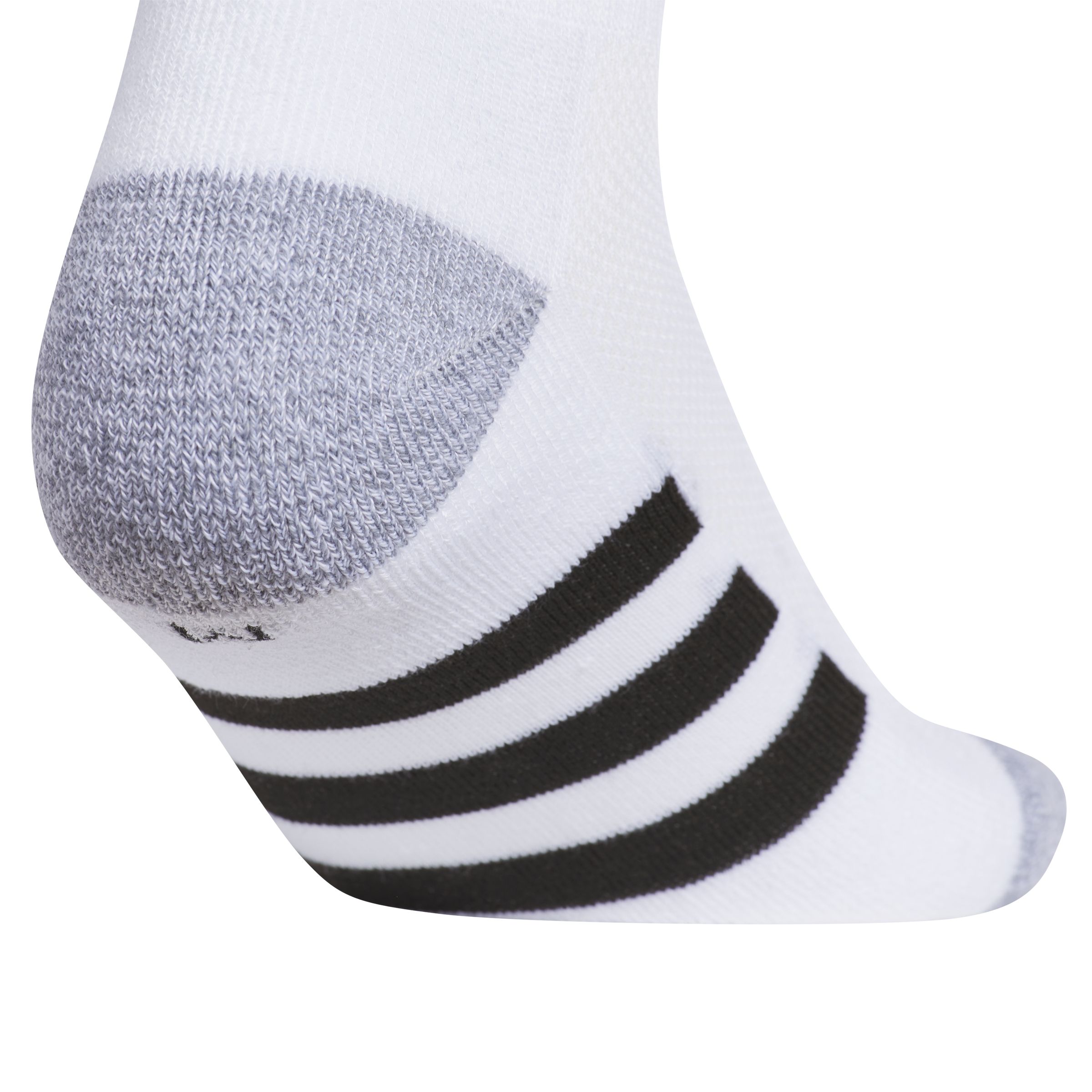 adidas Boys' YA 3-Stripe 3.0 Cushioned&nbsp;Quarter Socks - 6 Pack