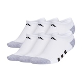 adidas Kids' YA  Cushioned&nbsp;No Show Socks - 6pk Front_Angled_Left