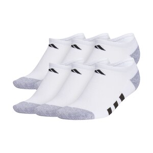 adidas Kids' YA  Cushioned No Show Socks - 6pk