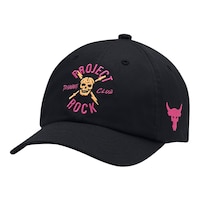 Under Armour Kids' Project Rock Graphic Hat Front_Three_Fourths_Angled_Left