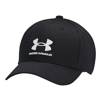 Under Armour Kids' Branded Lockup Hat Front_Three_Fourths_Angled_Left