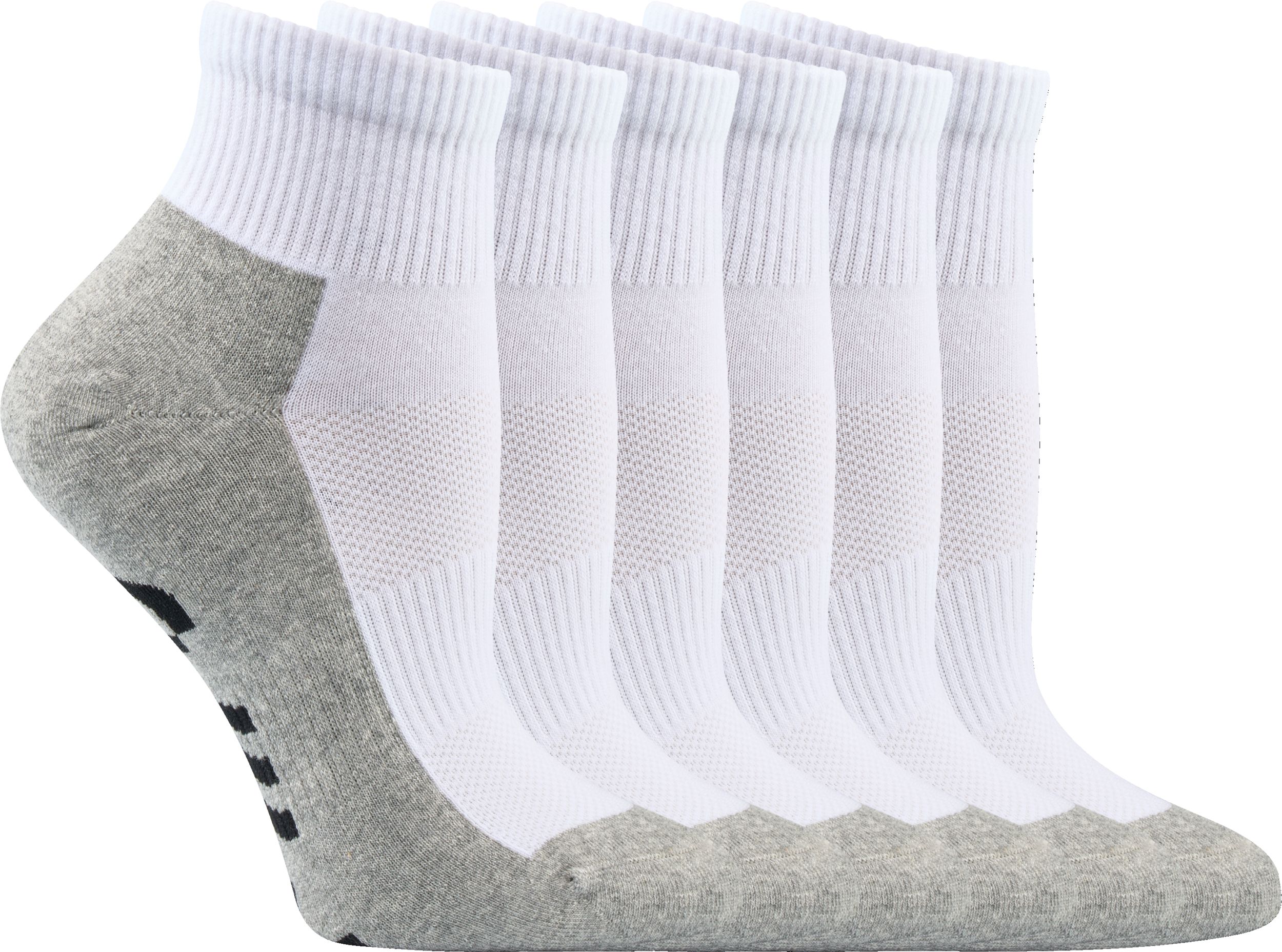 FWD Boys' Athletic No Show Socks - 6 Pk