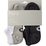 FWD Boys' Athletic No Show Socks - 6 Pk Front_Flat
