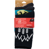 Ripzone Boys' Sasquatch Crew Socks - 3 Pack Front_Flat