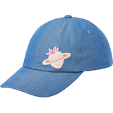 Ripzone Girl's Selene Denim Hat Front_Three_Fourths_Angled_Left
