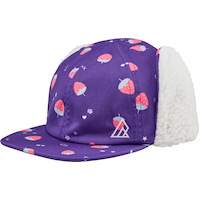 Ripzone Toddler's Fern Strawberry Hat Front_Three_Fourths_Angled_Left