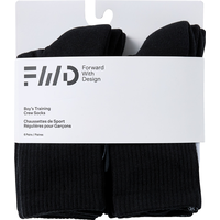 FWD Youth Athletic Crew Socks - 6 Pack Front_Flat